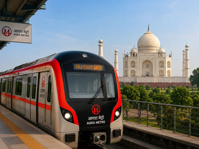 Tour Guide For Agra Sightseeing by Metro